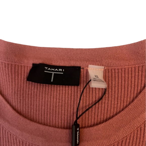 Tahari Puff Sleeve Ribbed Sweater(NWT) - Picture 4 of 5